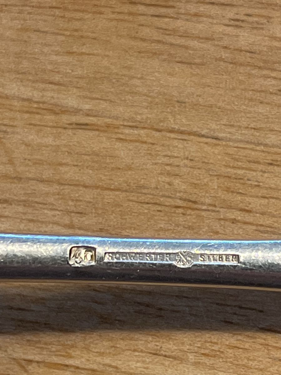 Gabeln: 6 Gabeln schwerter Silber, Versilbert – Gebraucht aus Würenlos von KLG_3TBs 8