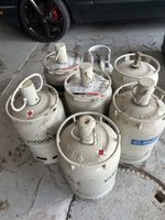Gasflaschen 7 Stück Propangas Gastank