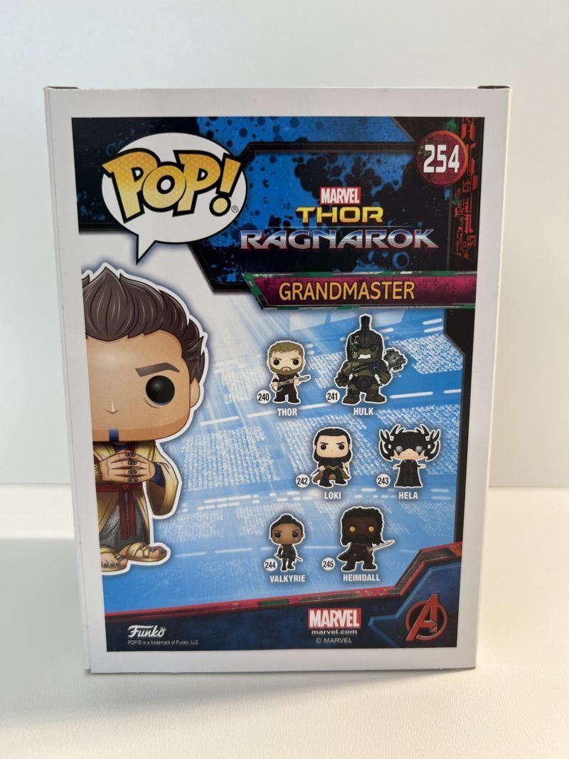 Funko Figuren: Funko POP! Marvel Thor Ragnarok Grandmaster Edition Limitée – Neu und originalverpackt aus Le Mouret von perfectbijou 2