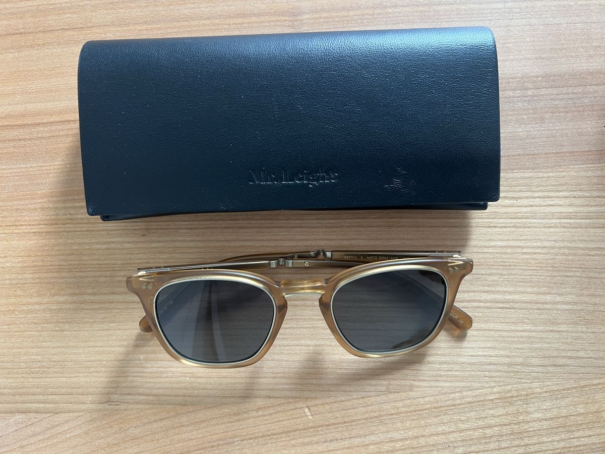 Garrett Occhiali & Lenti: Garrett Leight Sunglasses Unisex – Usato da Zollikon venduto da cat_p589 3