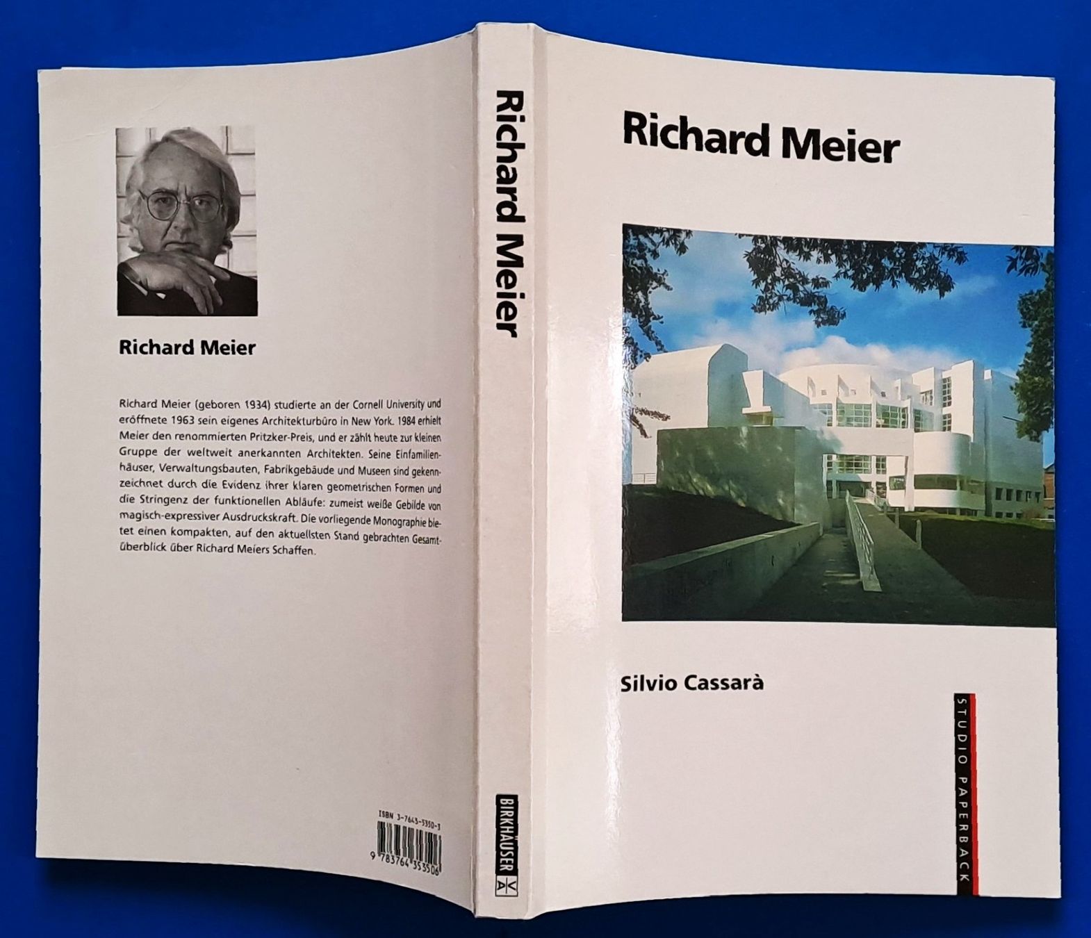 Bücher: ARCHITEKTUR: Richard Meier. Studio-Ausgabe – Gebraucht aus Zürich von archiphil 1