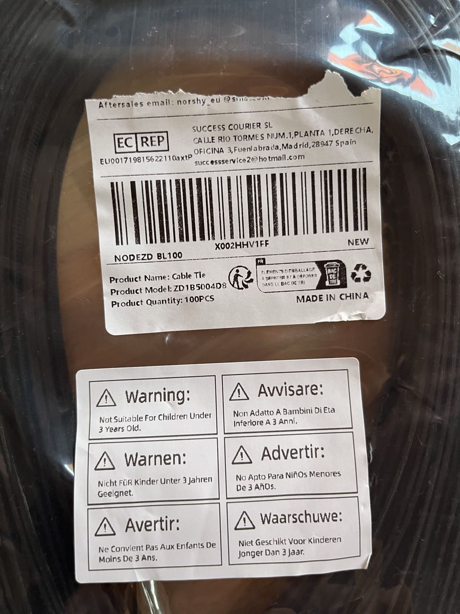Altro Materiale elettrico: Kabelbinder Nylon Cable Tie 50 cm 95 Stück – Nuovo (secondo la descrizione) da Zürich venduto da kat_2s7f 1