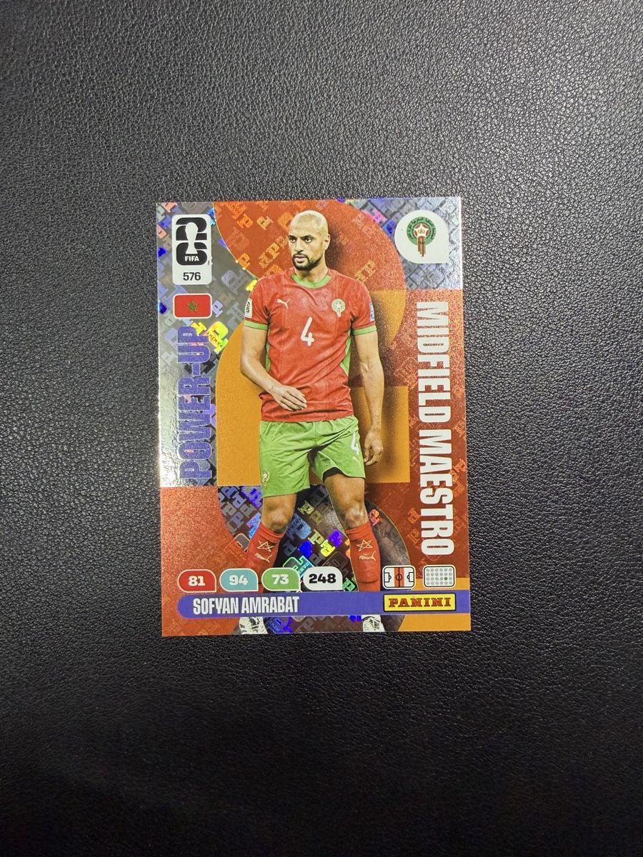 Panini Carte collezionabili: Panini FIFA World Cup 2026 Sofyan Amrabat 576 – Nuovo (secondo la descrizione) da oberrüti venduto da jeanmei