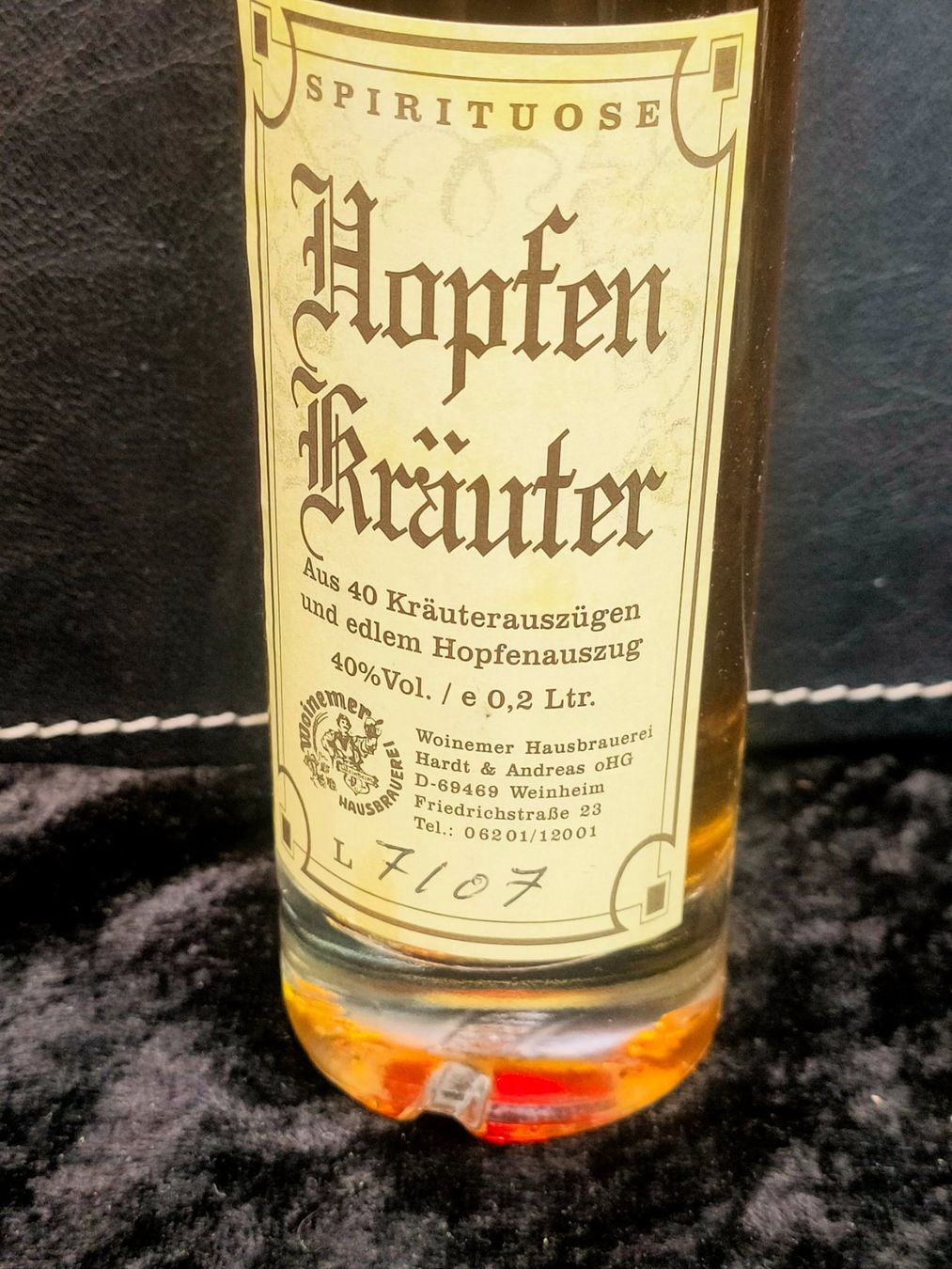 Bevande alcoliche: HOPFEN KRÄUTER – Nuovo (secondo la descrizione) da Genève venduto da Leboucheoreilles 1