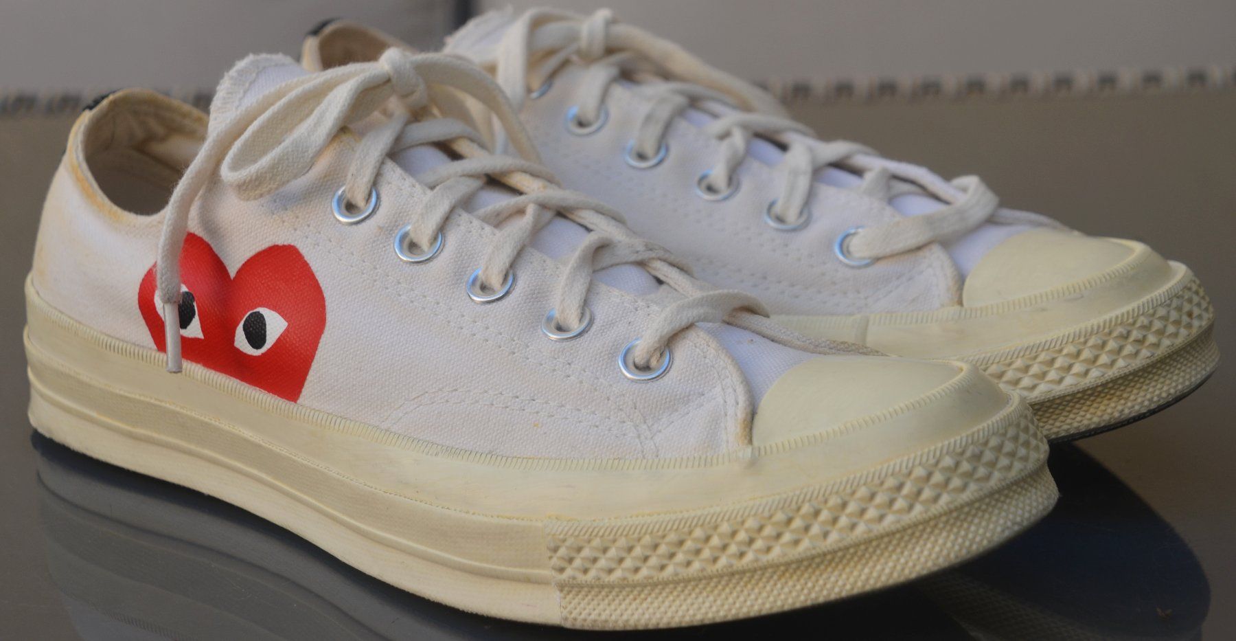 Converse Scarpe da uomo: Sneakers Converse x Comme des Garçons PLAY  40 – Usato da Collonges venduto da Auganien 4