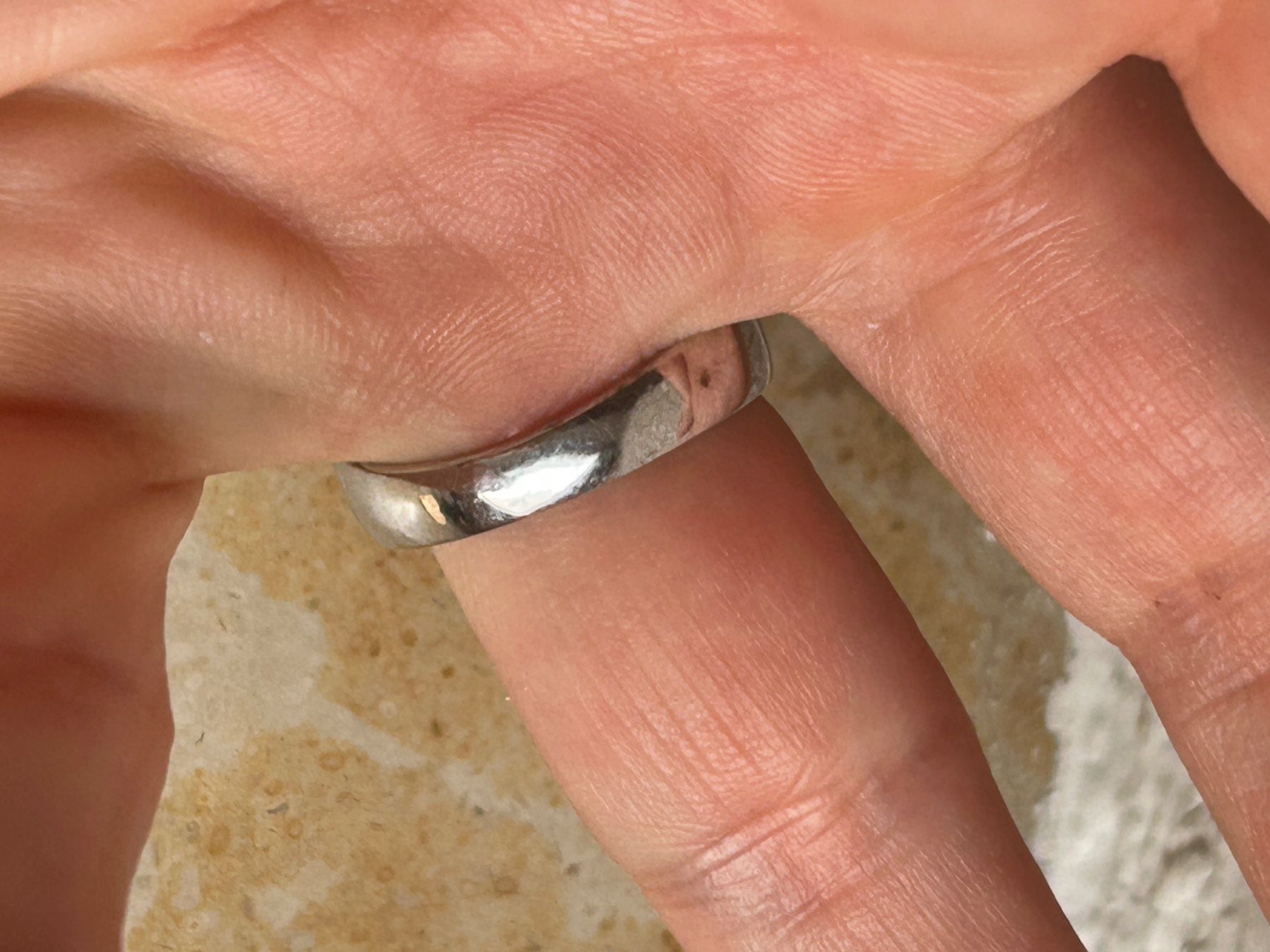 Anelli: Silberring BLACK Schimmer (56) – Usato da Laufen venduto da Bellavitaboom 5