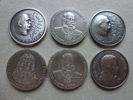 Sehr Interessante Sammlung von 6 Medaillen aus Deutschland