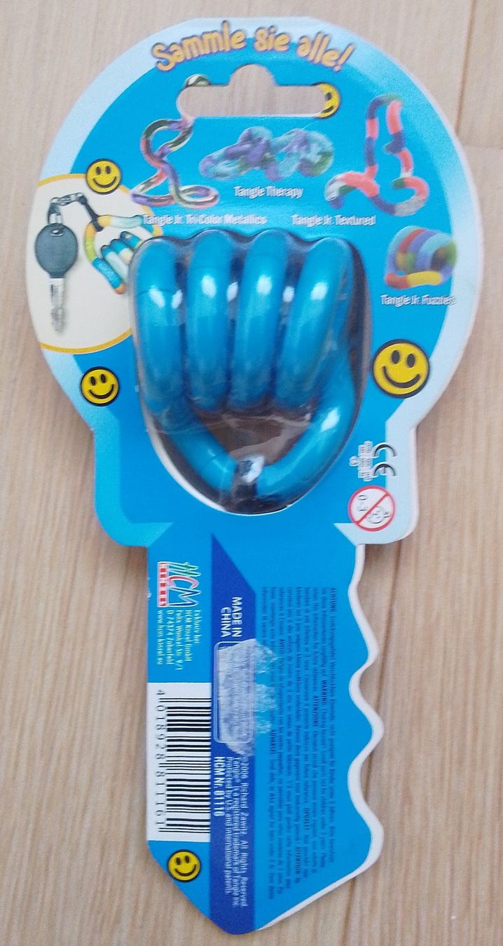 Spiele: Tangle® Jr. Classic original 1981 / 2013 mit Karabiner – Neu (gemäss Beschreibung) aus Wohlen AG von salamanderspielwaren 1