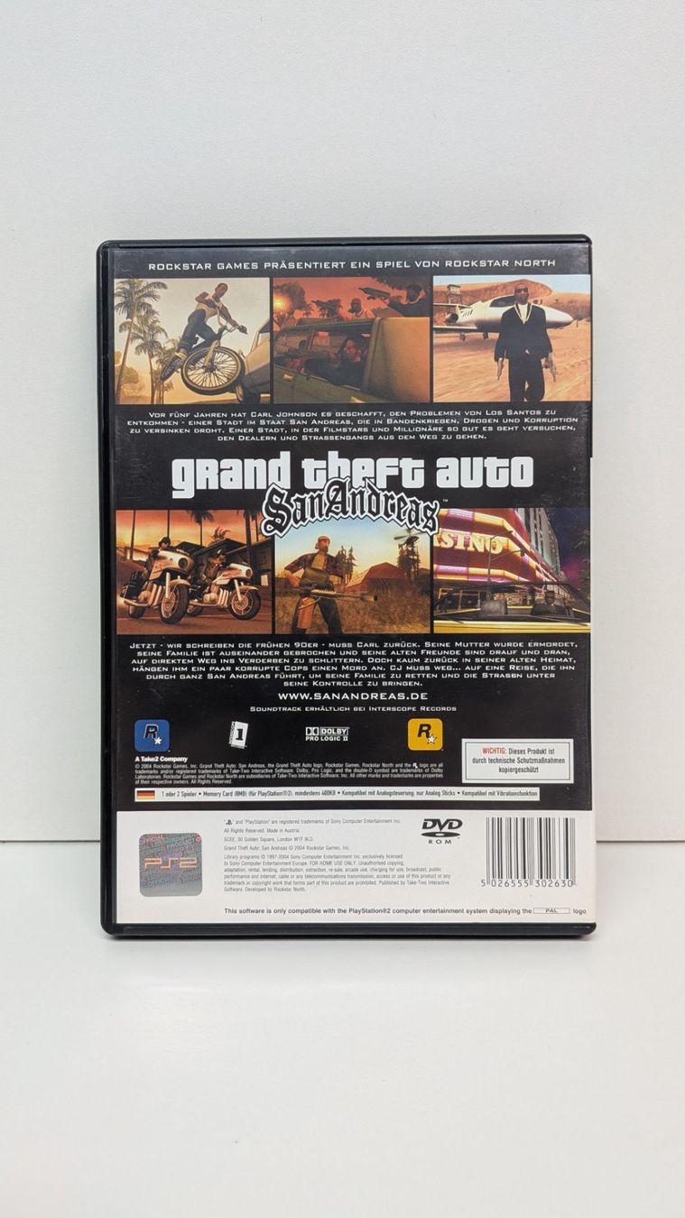 Giochi: GTA San Andreas - PlayStation 2 – Usato da Menziken venduto da mame18 2