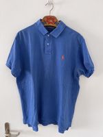 Polo Ralph Lauren, poloshirt, Blau, XL, oryginal, y2k