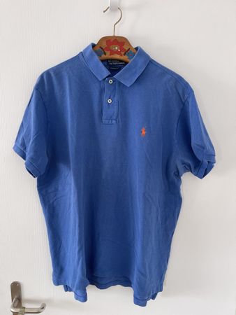 Polo Ralph Lauren, poloshirt, Blau, XL, oryginal, y2k