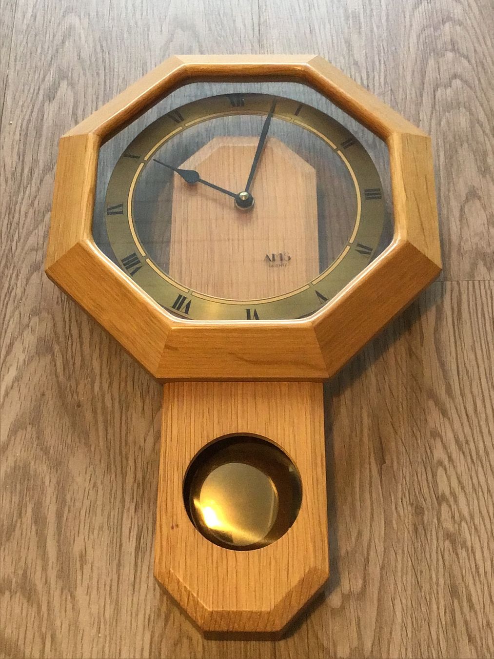 Orologi: Wanduhr mit Pendel / Holz – Usato da Horw venduto da adler65 4