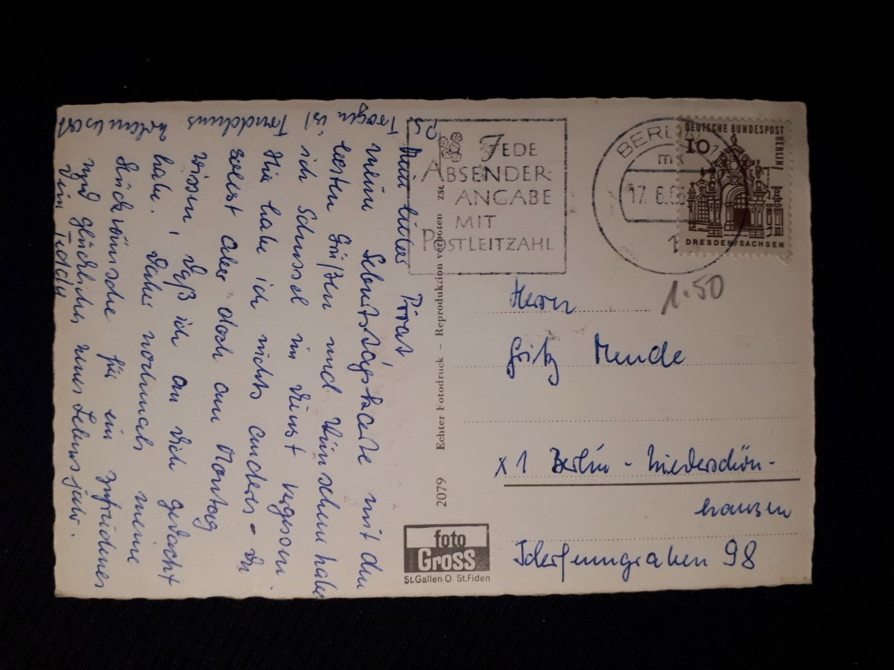 Cartes postales: . TROGEN – D'occasion à Ponto Valentino par giorgia06 1