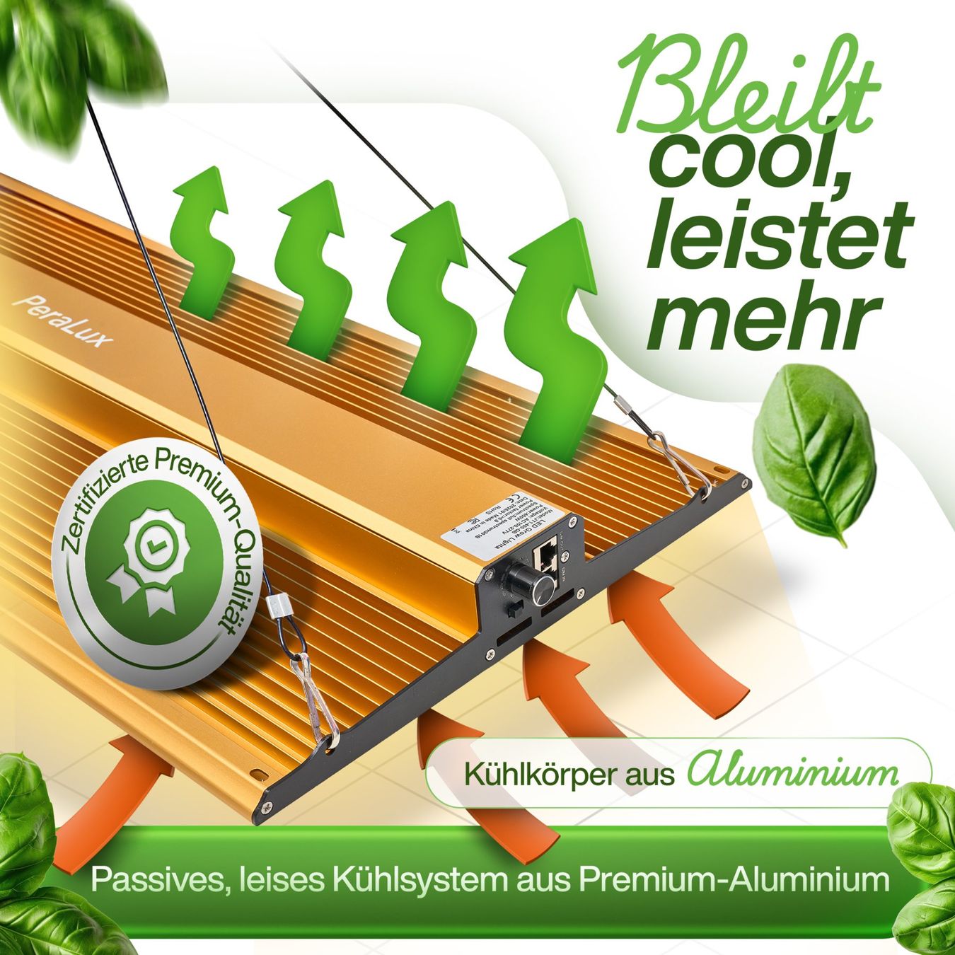 Lampen: Peralux QB-JT240 Quantum Board LED Grow Light Panel 240Watt – Neu und originalverpackt aus Rietheim von PeraLux 6