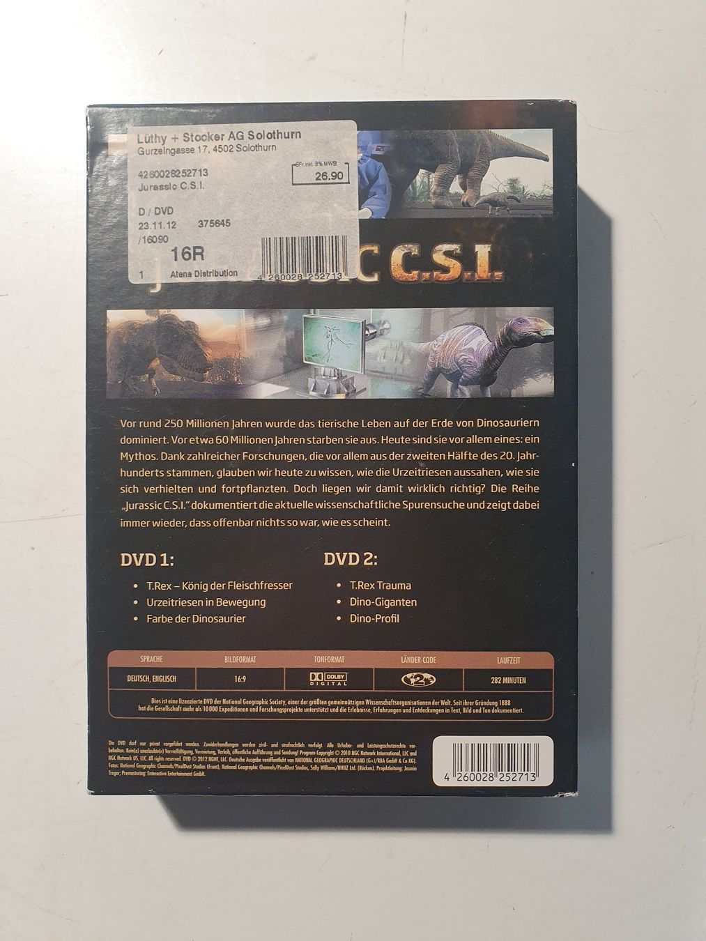 Tutti i DVDs: DVD Set Jurassic C.S.I. – Usato da Zürich venduto da loosebone 2