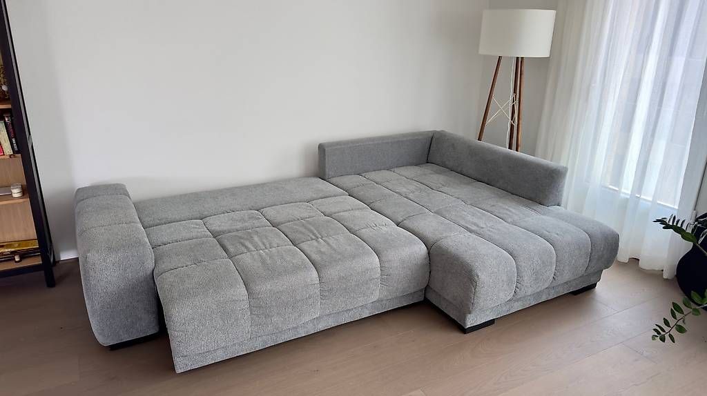 Divani: Modernes Ecksofa mit Schlaffunktion & Bettkasten – Usato da Chur venduto da marcinbizzy 2
