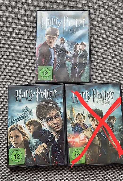 Tutti i DVDs: Harry Potter DVD – Usato da Bremgarten AG venduto da HunnyBxB