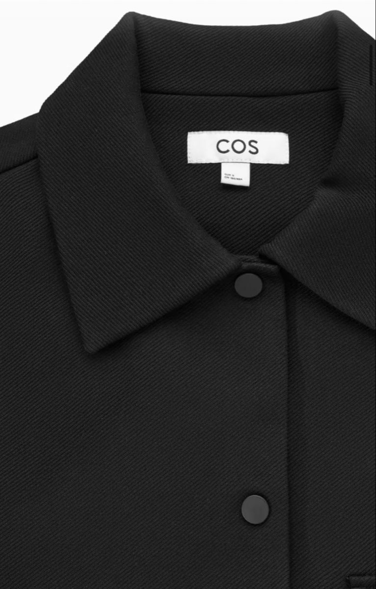 Cos Vestes: COS Cropped Twill Jacket/ Black, Size M  – D'occasion à Horgen par IRG_88 2