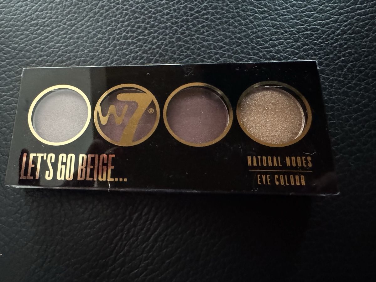 Make-up: W7 Lidschatten Palette - Lets go Beige – Nuovo e nell'imballaggio originale da Winkel venduto da Schorley