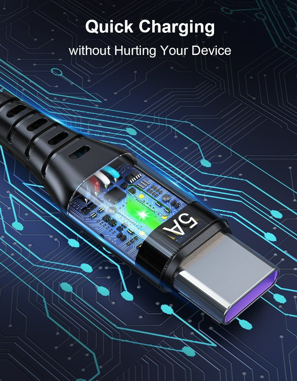 Samsung Chargements: USLION USB C Kabel  Fast Charging 1M 5A – Neuf avec emballage d'origine à Uerkheim par Kaufoption 2