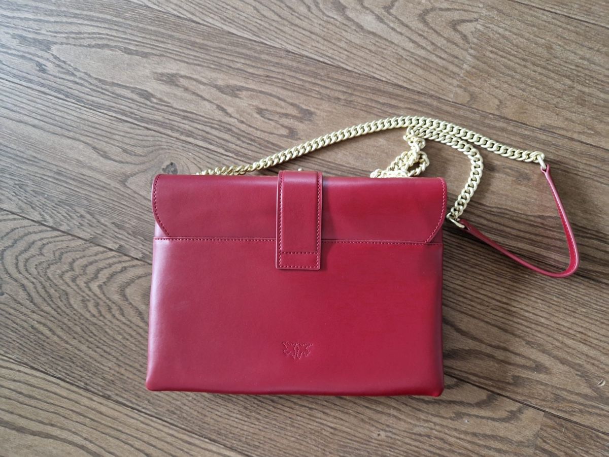 Pinko Borse da donna: Pinko Bag, Rot, Goldene Hardware – Usato da Wohlen AG venduto da Coco_91 4