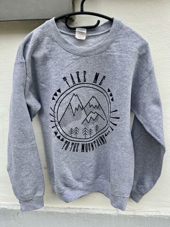 Pullover: take me to the mountains, Size S/M