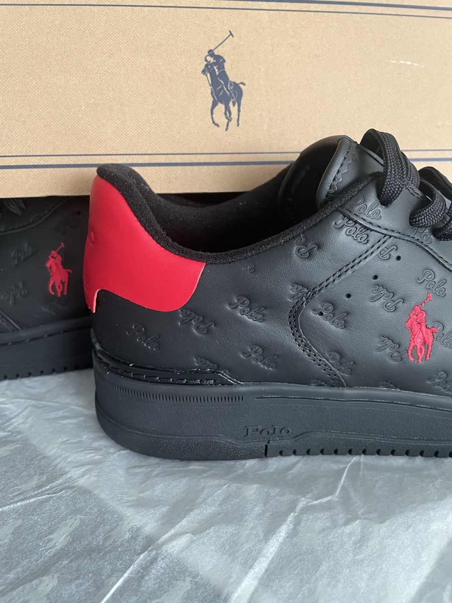 Ralph Lauren Herrenschuhe: Polo Ralph Lauren Herren Monogramm Sneaker Exklusive Master – Neu und originalverpackt aus Kirchleerau von Resale_LC 4