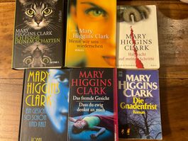 Mary Higgins Clark, 6 x Bücher
