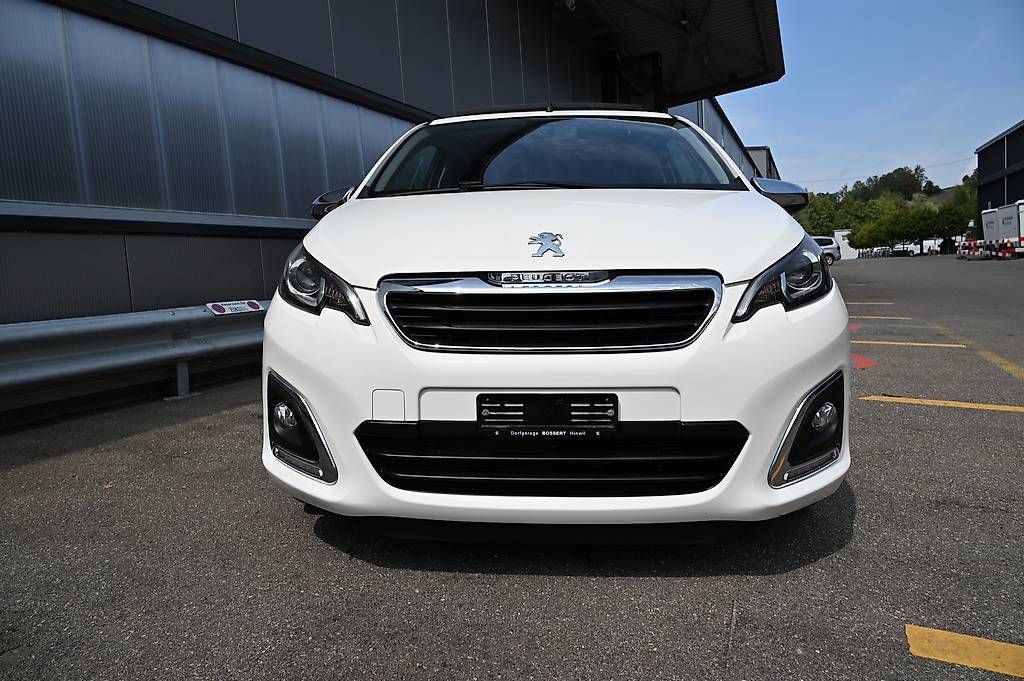 Peugeot Automobili: Peugeot 108 1.2 VTi 82PS – Usato da Bäretswil venduto da Saskia_03 3