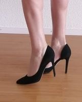 Pumps EVITA schwarz Grösse 39 guter Zustand
