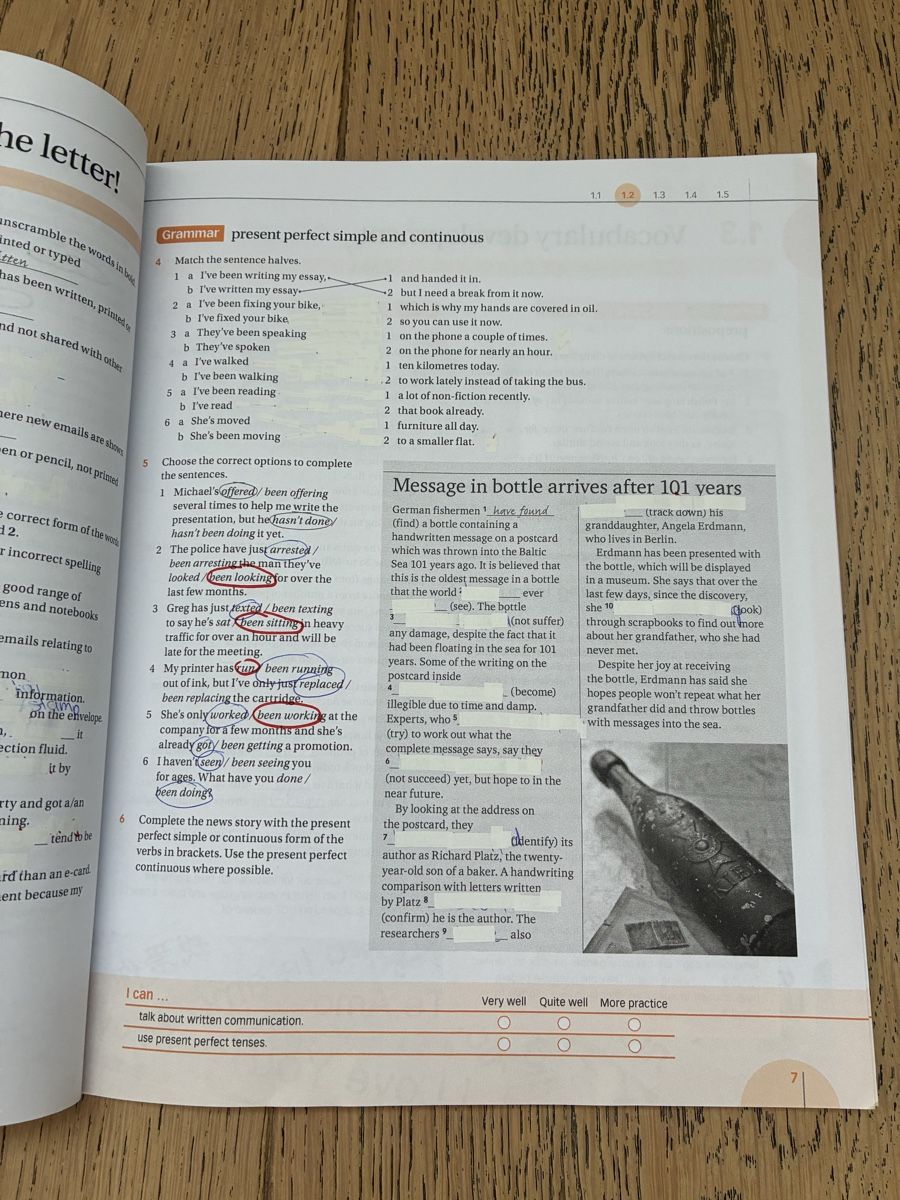 Livres: Cahiers anglais Navigate – D'occasion à Bulle par ste_t2ng 4
