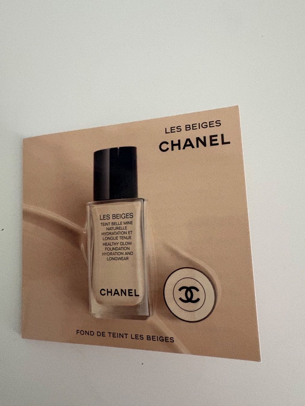 Chanel Maquillage: Chanel Les Beiges Teint B20 Foundation Sample – Neuf avec emballage d'origine à Muzzano par Sidney_3