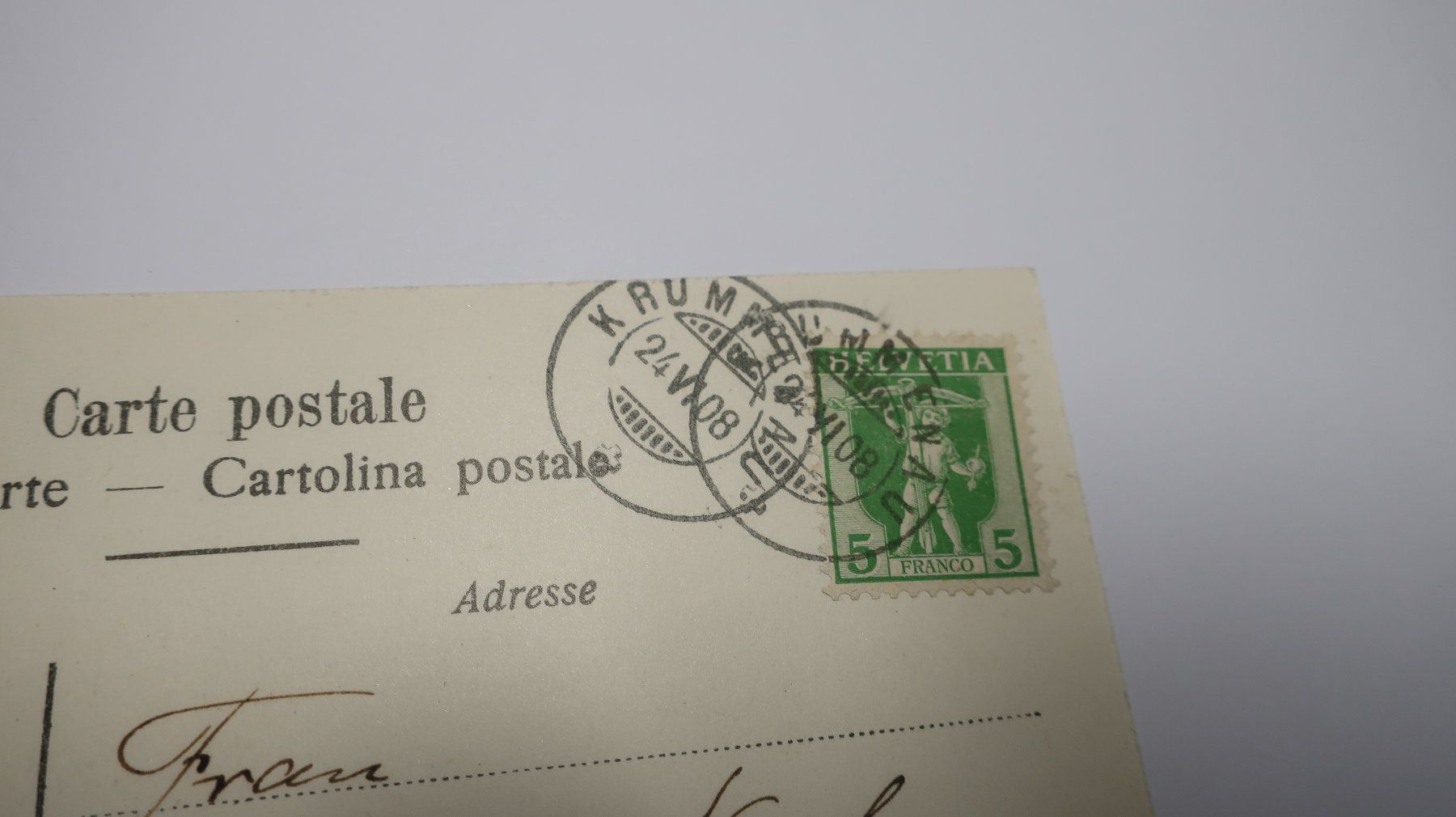 Cartoline postali: Nesslau   1908 – Usato da Cormoret venduto da Pascalll2001 4