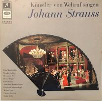 Künstler von Weltruf singen Johann Strauss (LP)