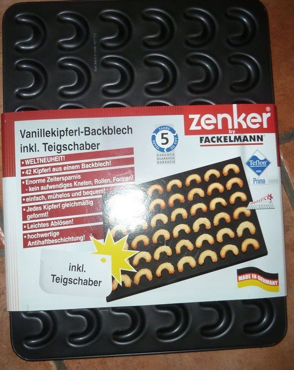 Vanillekipferl-Backblech | Kaufen auf Ricardo