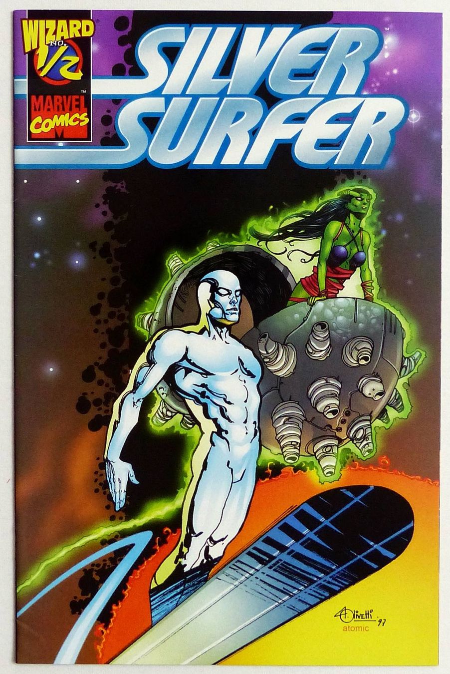 Comics: SILVER SURFER 1/2 WIZARD 1998 LIMITED EDITION WITH COA – Gebraucht aus Lugano von YouWantUS 1