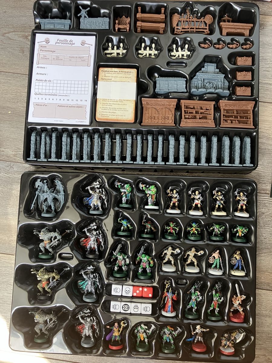 Giochi: HeroQuest Système de Jeu – Usato da Cottens FR venduto da Mitchum 5