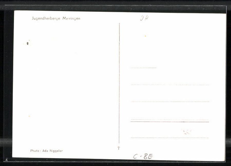 Cartoline postali: Meiringen, Jugendherberge, um 1960 – Usato da Frauenfeld venduto da POML 1