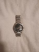 Diesel Armbanduhr Chronograph Edelstahl Silber gebraucht