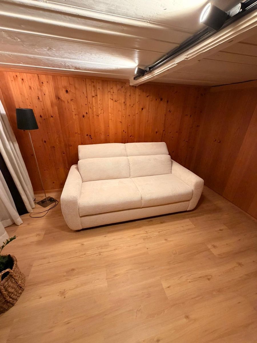 Lits: Beige Sofa - with sleeping mechanism – Neuf (Voir description) à Blankenburg par see-LA 2