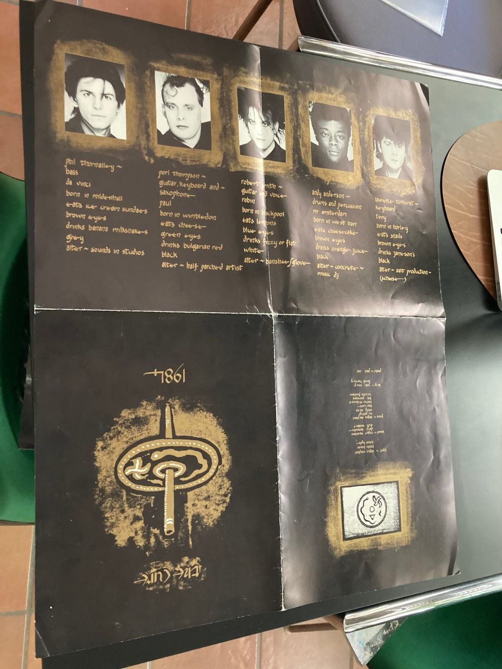 Riviste & Magazine: The Cure Tour Book 1984 – Usato da Fribourg venduto da Karushi 5