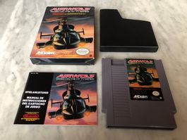 AIRWOLF SPIEL FÜR NINTENDO NES IN ORIGINALSCHACHTEL