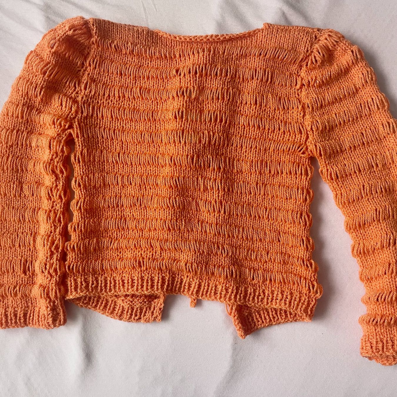 Bolero: Handgestrickter Cardigan Gr.XS/S – Nuovo (secondo la descrizione) da Arth venduto da ivikiwishop 2