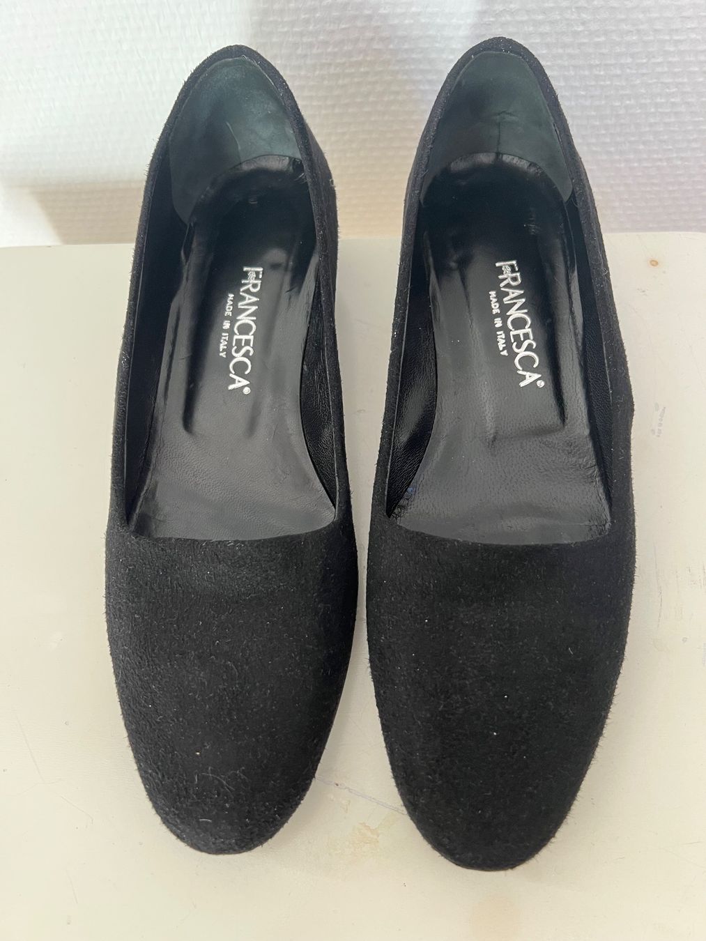 Scarpe da donna: Francesca Damen Veloursleder Schuhe Gr.38 – Usato da Zürich venduto da ost_5sdl
