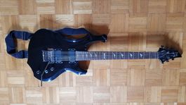 guitare LTD F-250 BLACK + Seymour Duncan active humbuckers