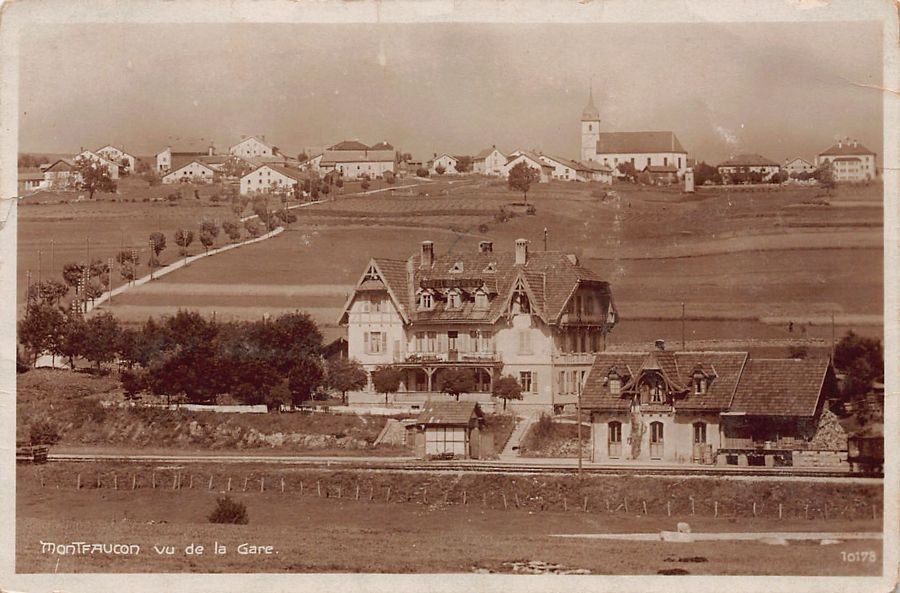 Cartoline postali: Montfaucon, poste militaire 1925 KASERNE LIESTAL – Usato da Frauenfeld venduto da POML