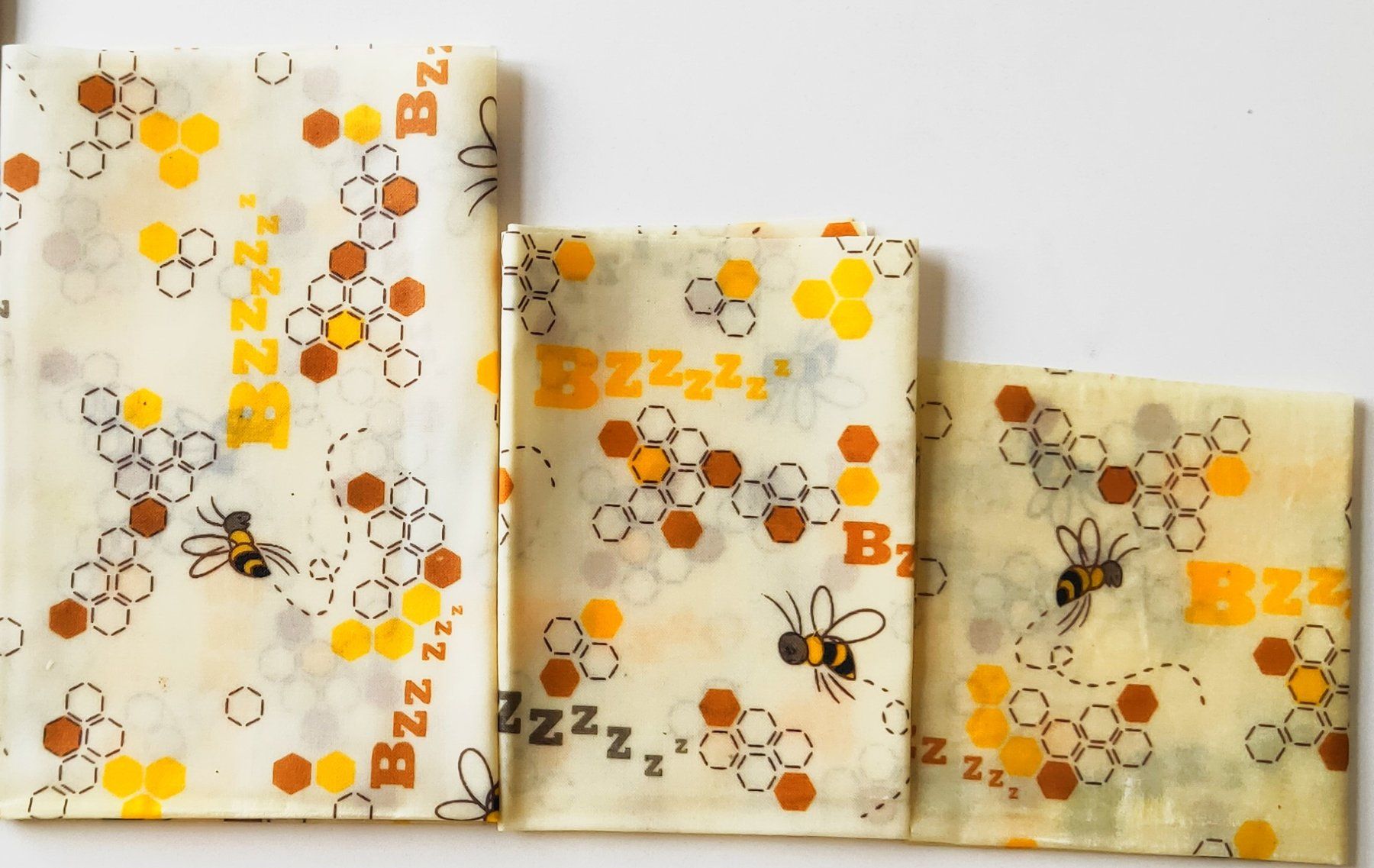 Altro per cucinare: 3er Set Bienenwachstücher - Neutral – Nuovo e nell'imballaggio originale da Werdenberg venduto da EXA-Homeware 3