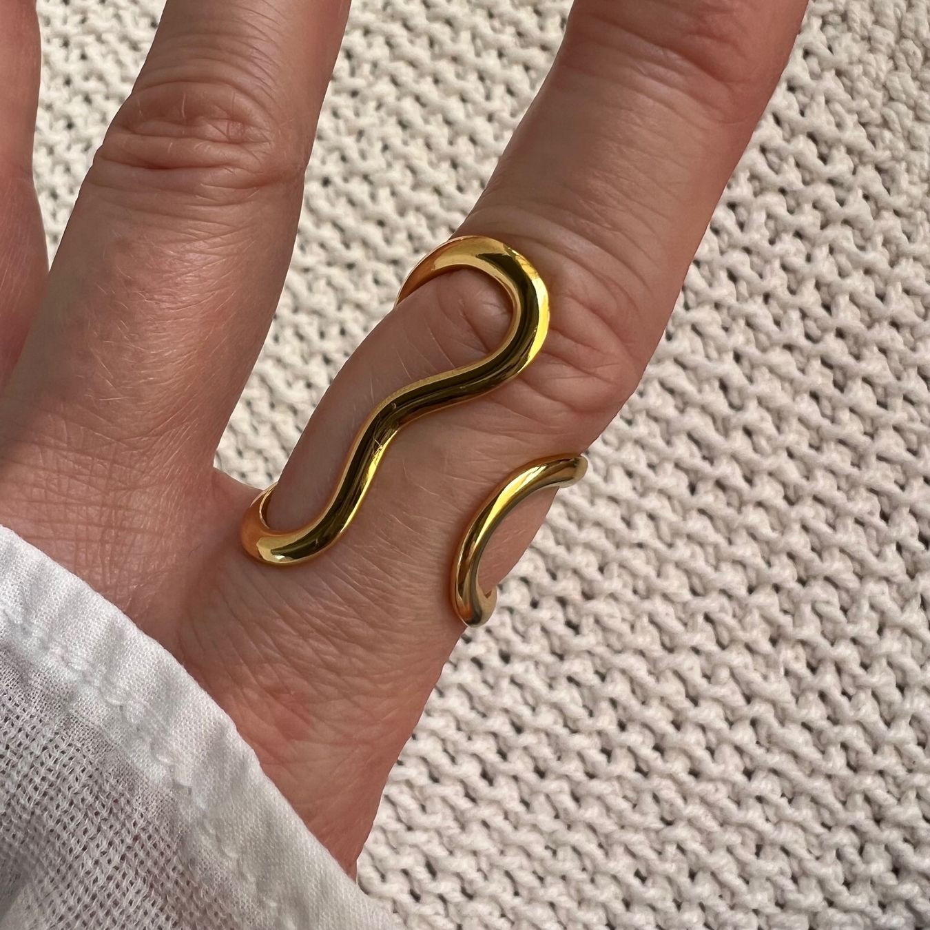 Anelli: Bague en acier inox design – Nuovo (secondo la descrizione) da Pully venduto da sunaddict 1