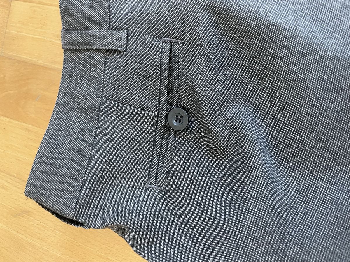 Pantaloni: Tide Hose Slack, casual chic Stoffhose – Usato da Zürich venduto da Chog 4