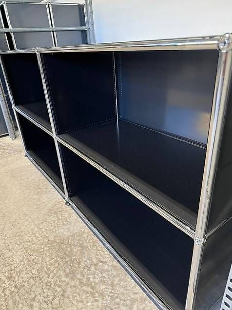 USM Scaffali: USM Haller Regal, schwarz NEU – Nuovo (secondo la descrizione) da Lenzburg venduto da Buerokonz 2